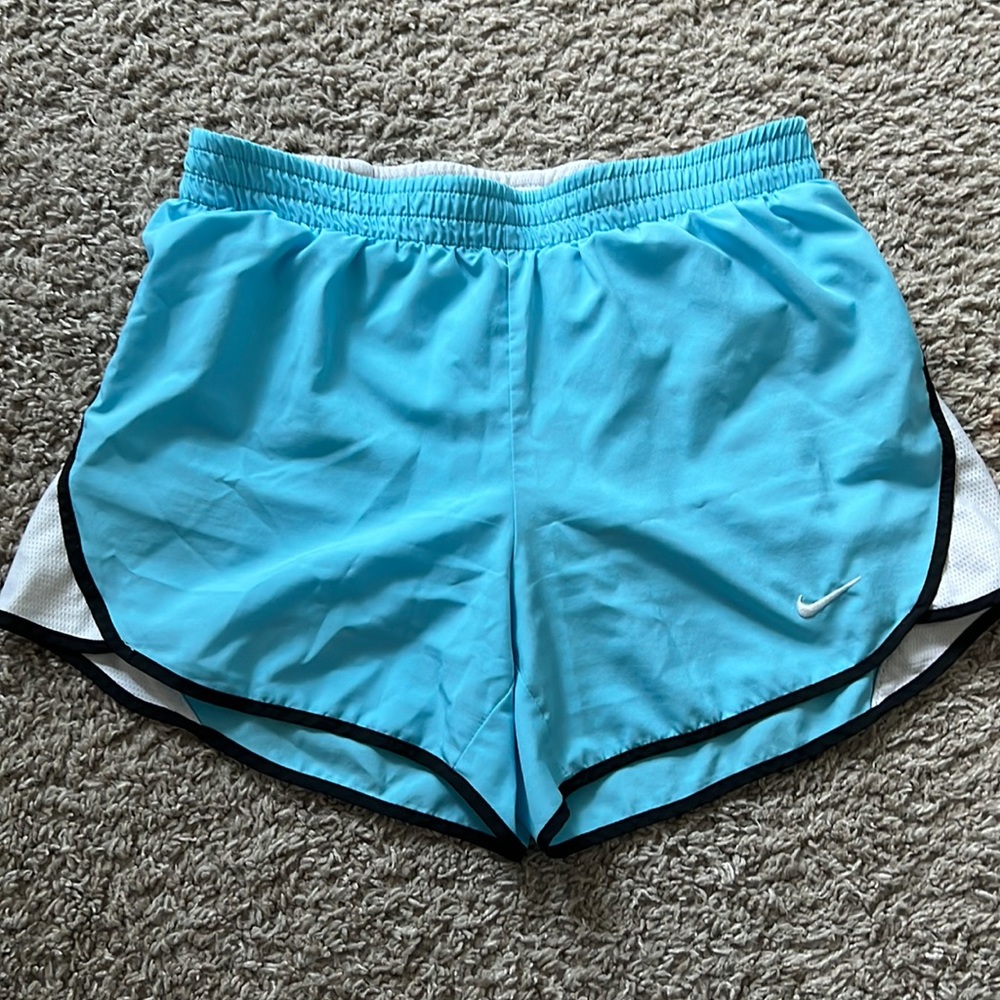 Nike Women’s Fit Dry Light Blue Running Shorts Size XS